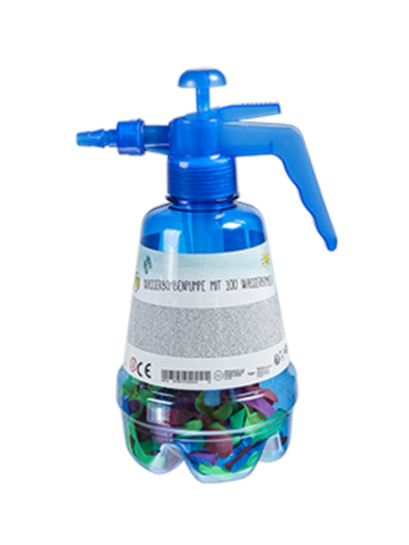 Sprühflasche mit Wasserbomben